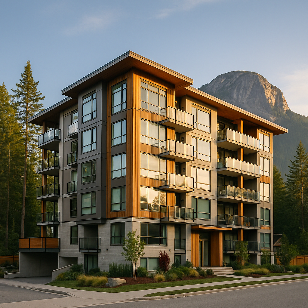 Modern condominium with insurance protection