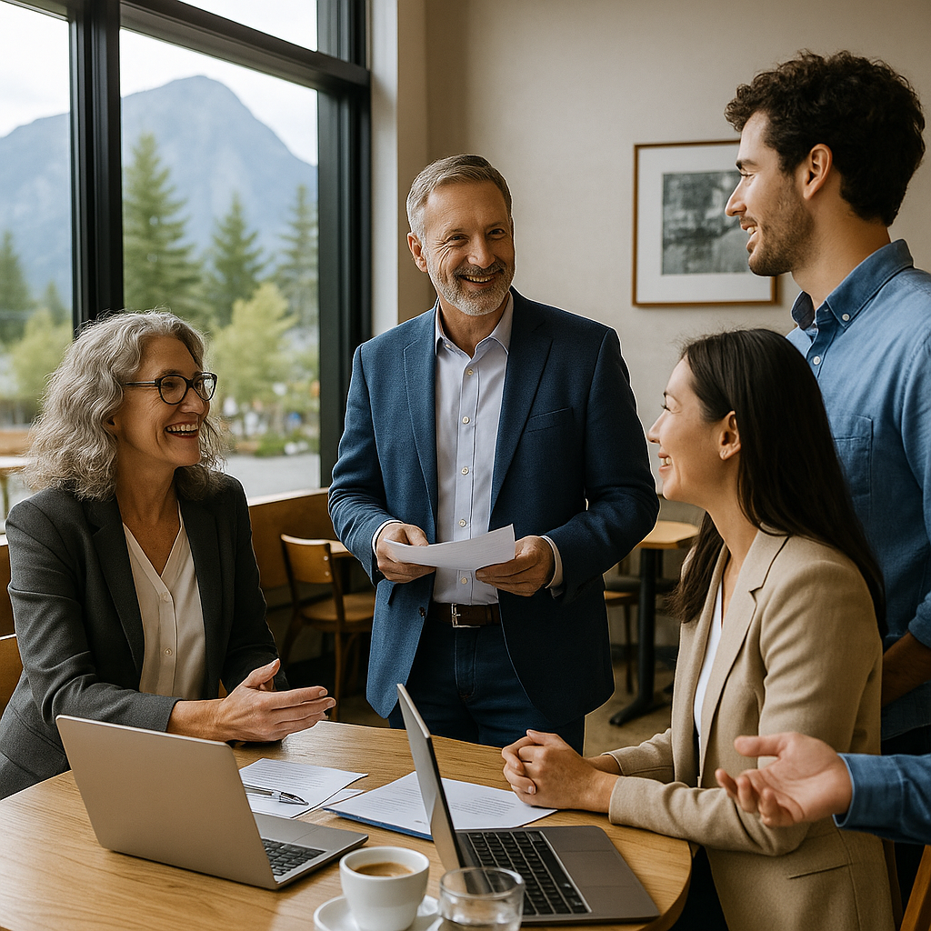 Corporate & Business Events illustration