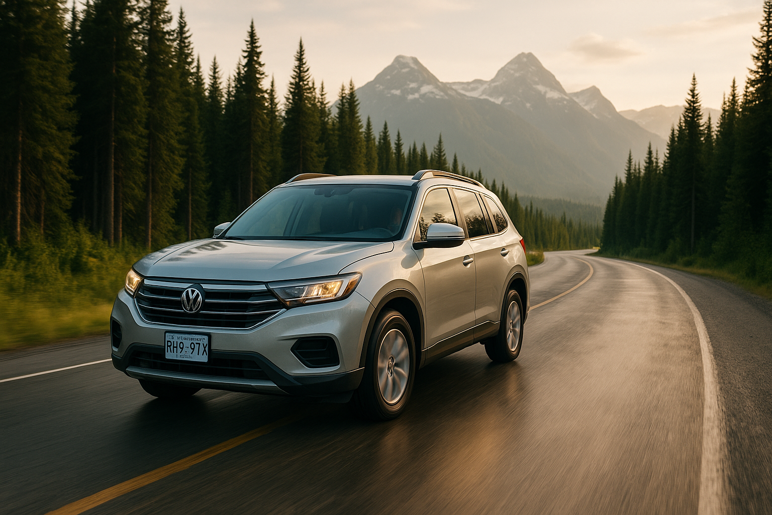 Classic blue Porsche 911